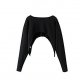 Loose Women's long-sleeved T-shirt crop top pant pullover